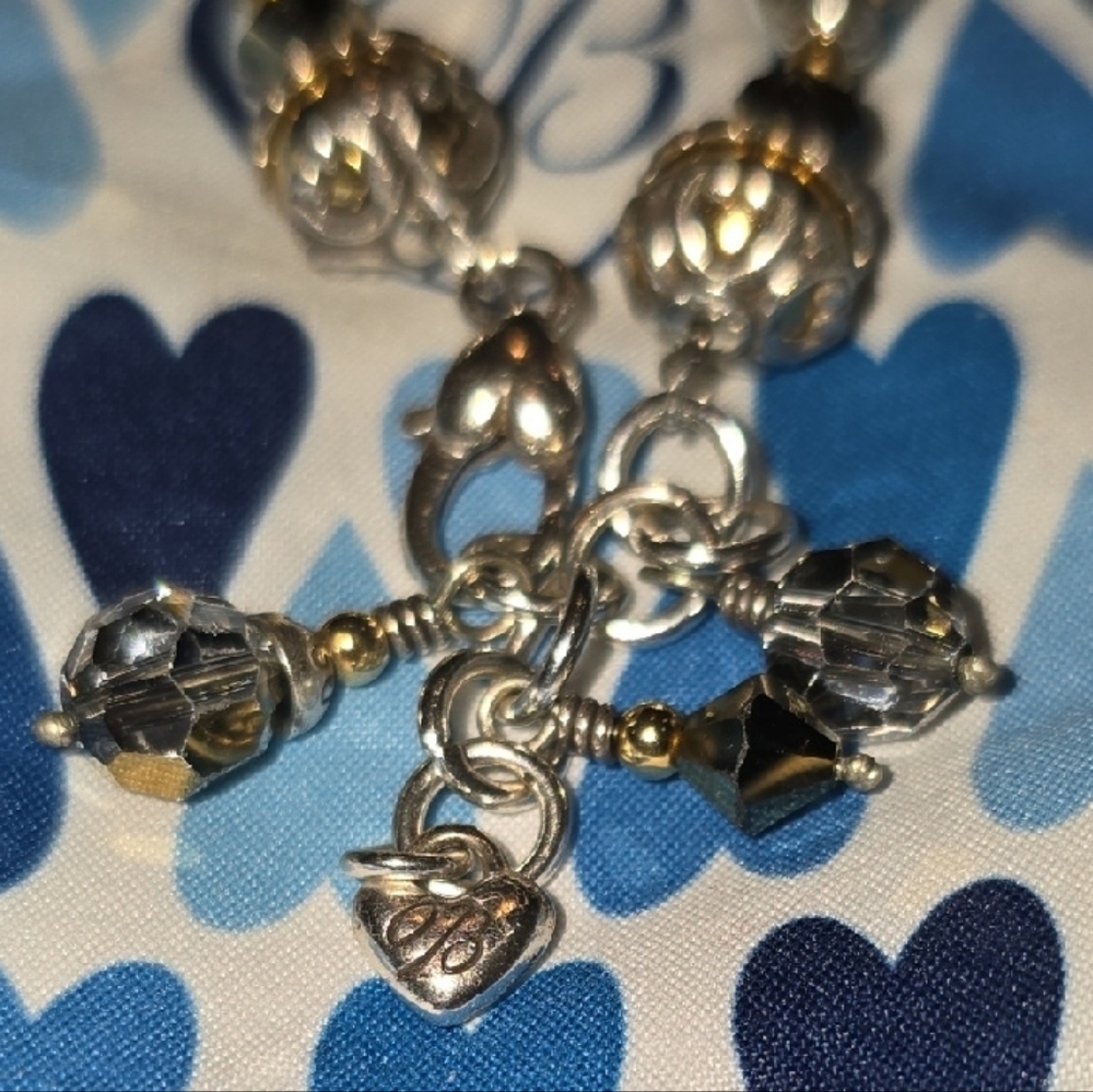 Brighton Gold and Silver Beaded Bracelet - Picture 2 of 14
